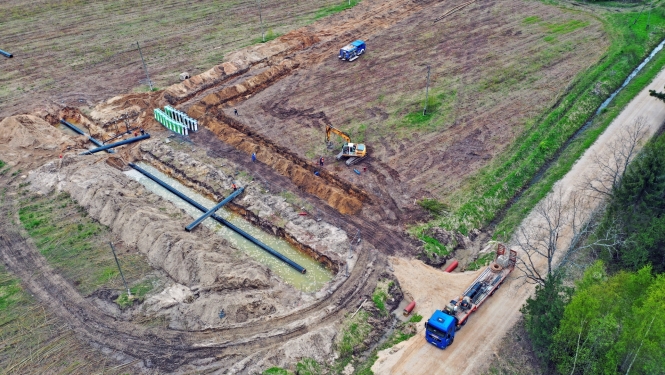 Conexus Baltic Grid pārvades sistēma